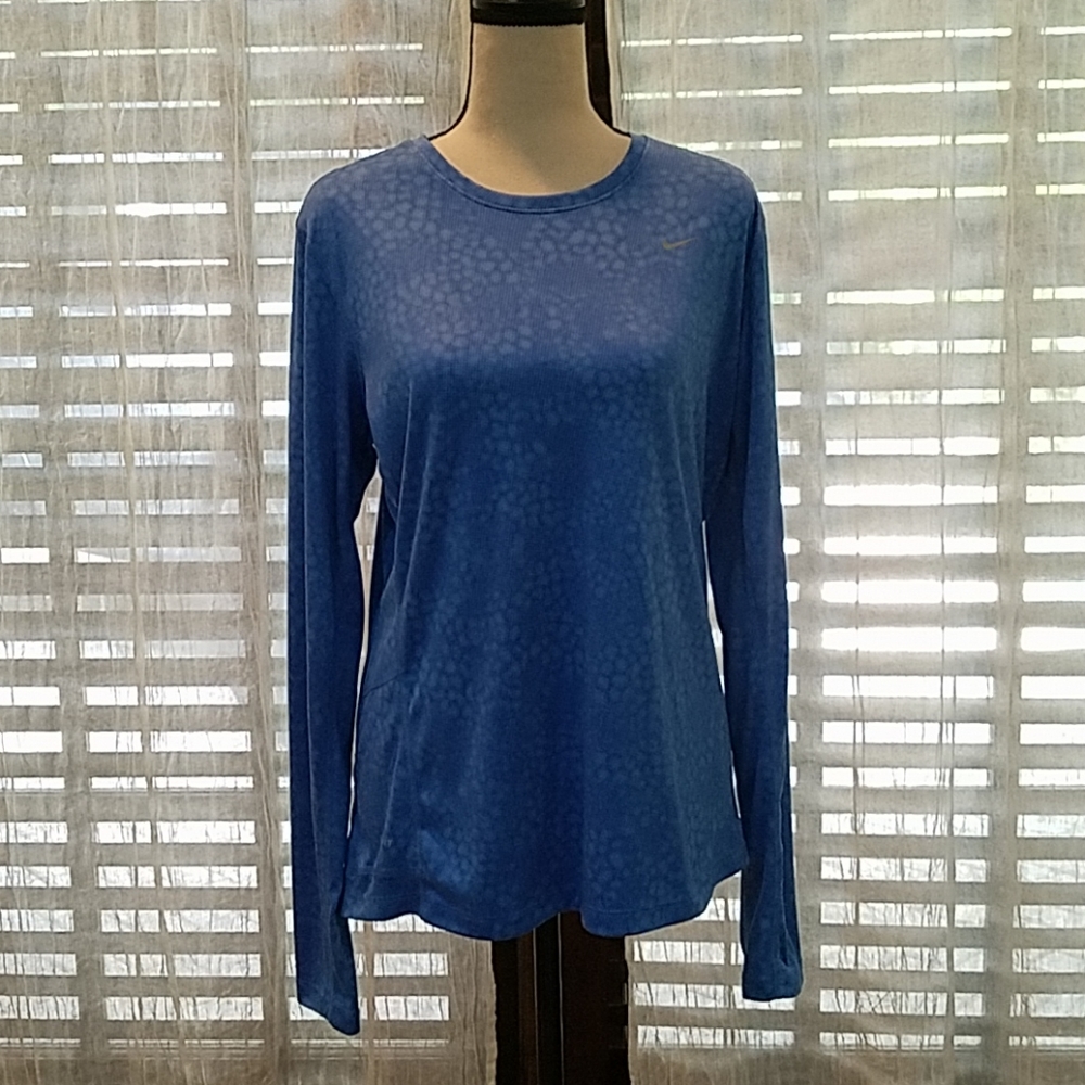 Nike: Miller Dri-Fit Long Sleeve Running Shirt